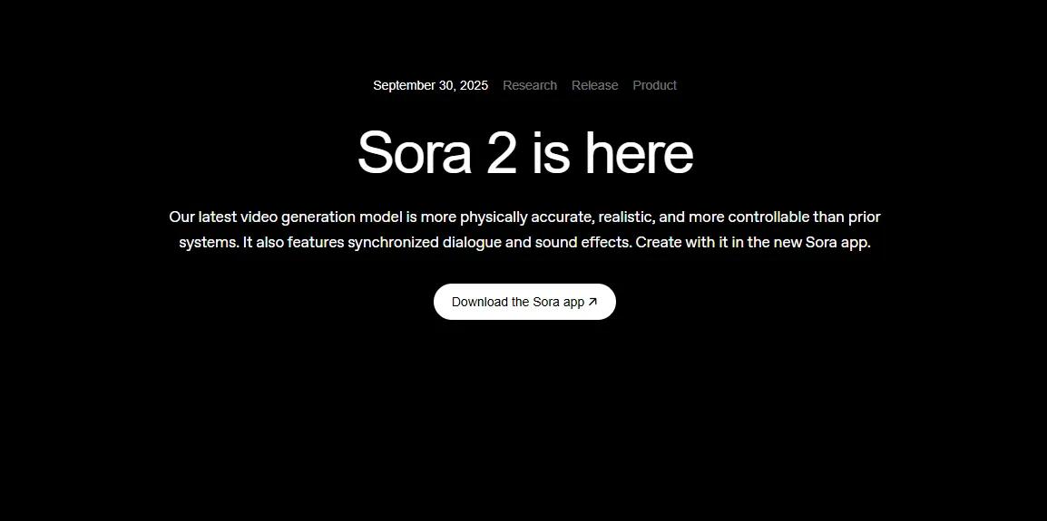 Sora 2 text to video generation